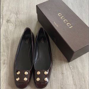 Gucci Heels- Studded Round Toe